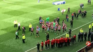 Lap of Honour from the Westfield Corner