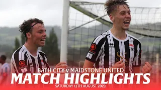 𝗛𝗜𝗚𝗛𝗟𝗜𝗚𝗛𝗧𝗦 | Bath City v Maidstone United | 12th August 2023 | National League South