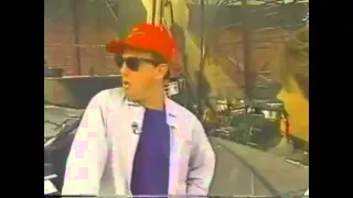 Billy Joel  Local News Coverage Backstage at Giants Stadium 1990