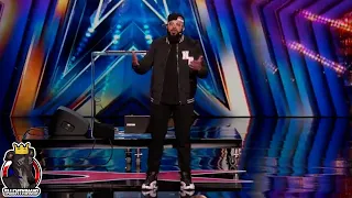 H B  Monte Full Performance | America's Got Talent 2023 Auditions Week 8