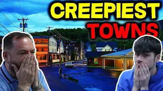 British Family React! Top 10 CREEPIEST Small Towns in America!