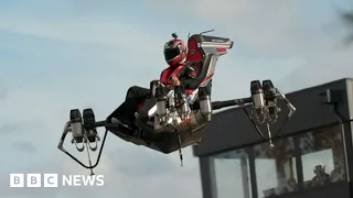 Inside the factory making a flying car ready for take off - BBC News