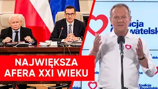 "PiS organizatorem handlu ludźmi". 5 pytań Tuska do Kaczyńskiego