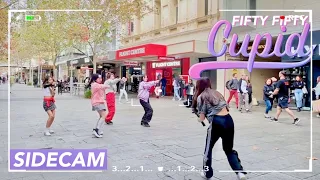 [KPOP IN PUBLIC|SIDECAM] Fifty Fifty - Cupid DANCE COVER | Dreamy Dream Dance | Perth | Australia