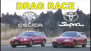 Drag Race #25 | Toyota Celica GT-four vs Toyota Supra RZ