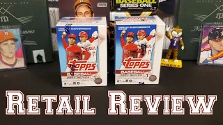 2022 Topps Series 1 Retail Review. Two Blaster Box Rip.