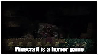 Minecraft 1.19 is a horror game (Warden First Experience)