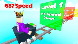 Roblox Cart Ride Race BUT I Have FASTEST CART