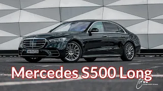 Mercedes W223 S500L 4Matic test PL Pertyn Ględzi