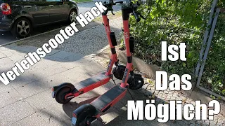 Verleihscooter Hacken kostenlos fahren Kostenlos Tier Voi - Ist das möglich?