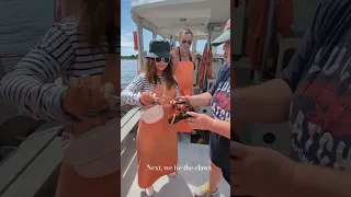 Lobstering in Maine with the fun crew from Lucky Catch Cruise