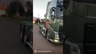 Volvo estralando freio motor