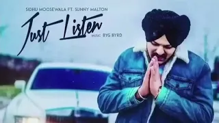 Just Listen | Official Music Video | Sidhu Moose Wala ft. Sunny Malton | BYG BYRD | Elusive Music