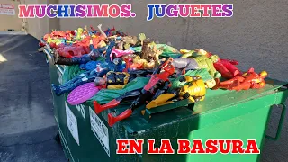 No entiendo porque TIRARON  TODO ESTO A  LA BASURA 😱 #dumpsterdiving #dumptruck #loquetiranenusa