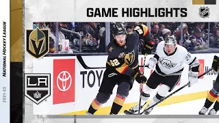 Golden Knights @ Kings 12/28/21 | NHL Highlights