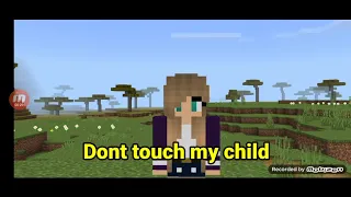 Don't Touch The Child Meme Minecraft