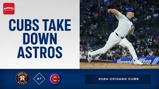 RECAP: Cubs take down Astros