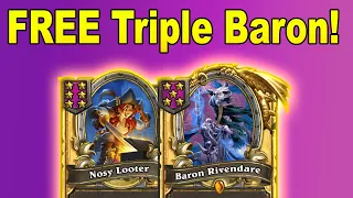 A Free Triple Baron! WOW! Thanks Blizzard! | Christian Hearthstone Battlegrounds