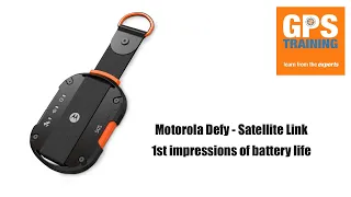 Motorola Defy - Satellite Link - battery life - our experience