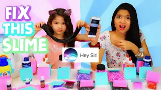 Fix this SLIME SIRI CHOOSES our slimes and either GOOD OR BAD ingredients!!! Part 2