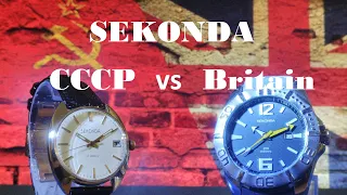 часы SEKONDA - CCCP vs Britain - и КАК это СЛУЧИЛОСЬ!?