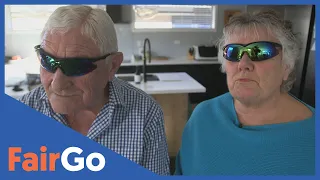 Couple stunned to find sunglasses shouldn’t be used for driving