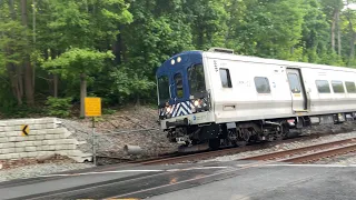 Metro-North Railroad Harlem Line: PM Rush Hour @ Valhalla 05/08/24 ft horns and the Yankee Clipper!