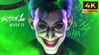 Suicide Squad: Kill The Justice League - Joker Gameplay Reveal [4K 60ᶠᵖˢ ✔]