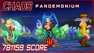 [DFFOO GL] CHAOS Pandemonium - Seymour, Penelo, Selphie - 781159 Score