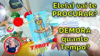 ELE(A) VAI ME PROCURAR TAROT? FICAREMOS JUNTOS? COMO SERÁ ESSE ENCONTRO? DEMORA QUANTO TEMPO?🔮Tarot