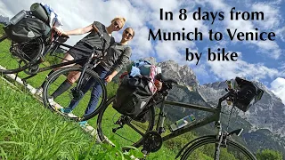 From Munich to Venice by bike