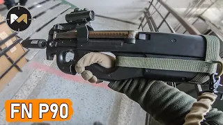 ВПЕРВЫЕ ИГРАЮ С FN P90. СТРАЙКБОЛ