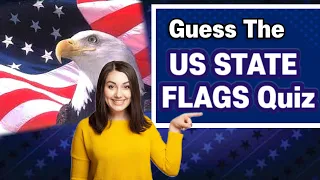 🇺🇸Guess the US State Flags Quiz | 50 US State Quiz| USA State flag quiz|