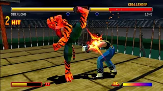 Bloody Roar 2 - Shenlong's Six Level Combo Ring Combination 1080p 60 FPS