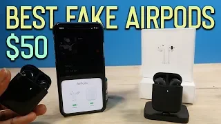 BEST PERFECT Fake AirPods 2 Clone! (Matte & Glossy Black)