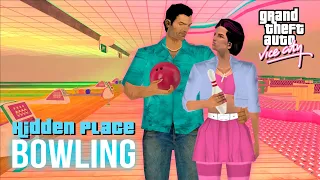 Hidden place: BOWLING in Vice City | Weekend Tommy Vercetti and Mercedes Cortez