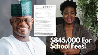 Exclusive: How Yahaya Bello Paid $845,000 From Kogi's Treasury To Children's School