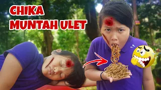 GAWAT CHIKA MUNTAH ULET | MUNTAH ISINYA ULET | CHIKAKU CHANNEL