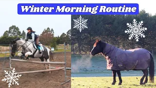 WINTER MORNING ROUTINE || *Realistic*