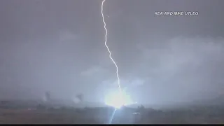 Thunderstorms, lightning strikes Oahu