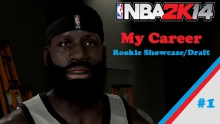 NBA 2K14 My Career Xbox One- The Rookie Showcase/Draft