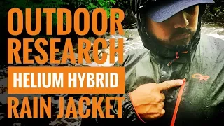 Gear Review: Outdoor Research Helium Hybrid Rain Jacket