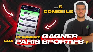 Comment gagner aux paris sportifs ? Nos 5 conseils !