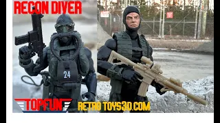 S1 E11 Recon Diver GI Joe Classified Series 60th Anniversary Review