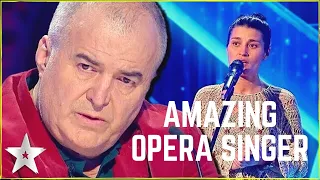 Aura Marcu | Cover: Andrew Lloyd Webber's PIE JESU, with LYRICS | Romania's Got Talent!