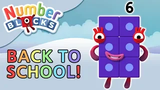 @Numberblocks- Back to School | Counting Games | Learn to Count
