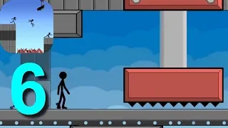 Stickman Parkour Ultimate Walkthrough Part 6 FINAL ALL LEVELS / Android Gameplay HD