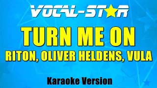 Riton, Oliver Heldens, Vula - Turn Me On | Lyrics HD Vocal-Star Karaoke