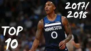 Jeff Teague TOP 10 plays 2017/2018 NBA season