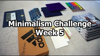 Minimalism Challenge | Less Is Now | Week 5 | Minimalism Game | Declutter With Me | Decluttering